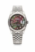 Rolex Datejust Stainless Steel Black M-O-P  36mm 116234