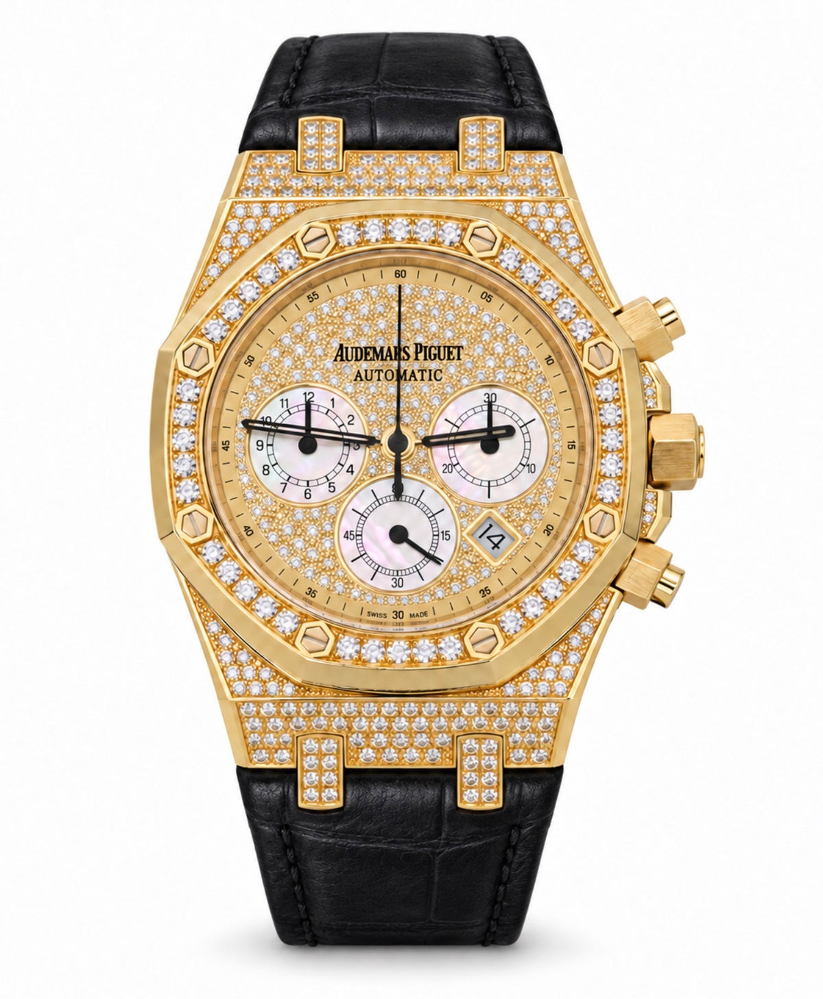 Audemars Piguet Royal Oak Chronograph 18k Yellow Gold 39mm Watch 26068BA.ZZ.D088CR.01
